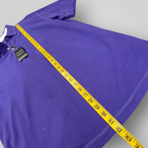 Jos A Bank Short Sleeves Travel Tech Performance Polo Knit Shirt Size XL Purple - Picture 13 of 14